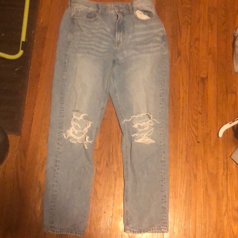 American eagle mom jeans size 6